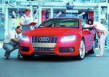 Montage des Audi S5 im Werk Ingolstadt.